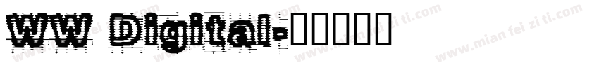 WW Digital字体转换